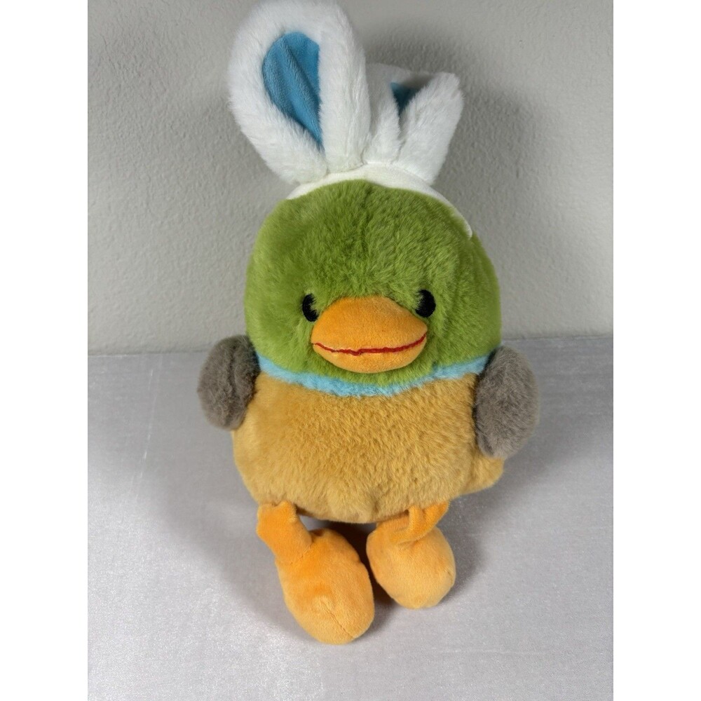 Palm Pals Bunny Duck Plush Easter Chick Duckling Stuffed Animal 8” Cute
